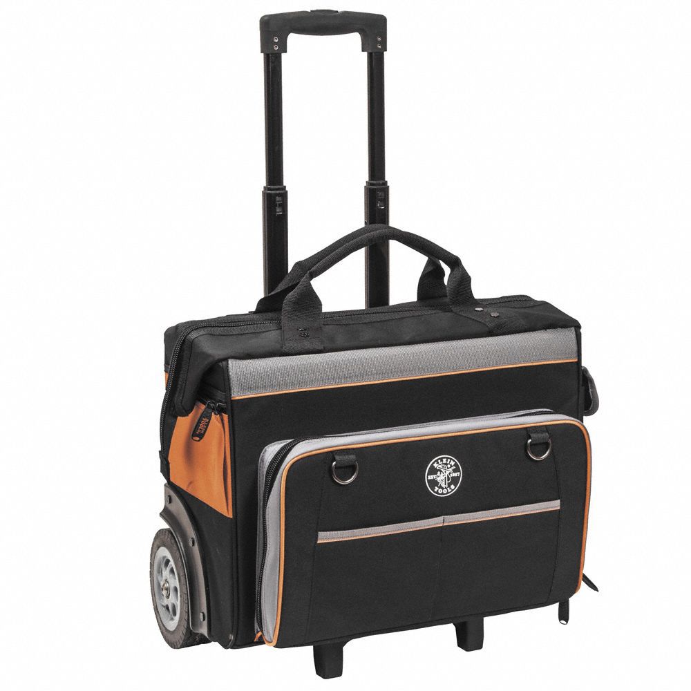 Rolling Tool Bag Blk Ballistic Polyester