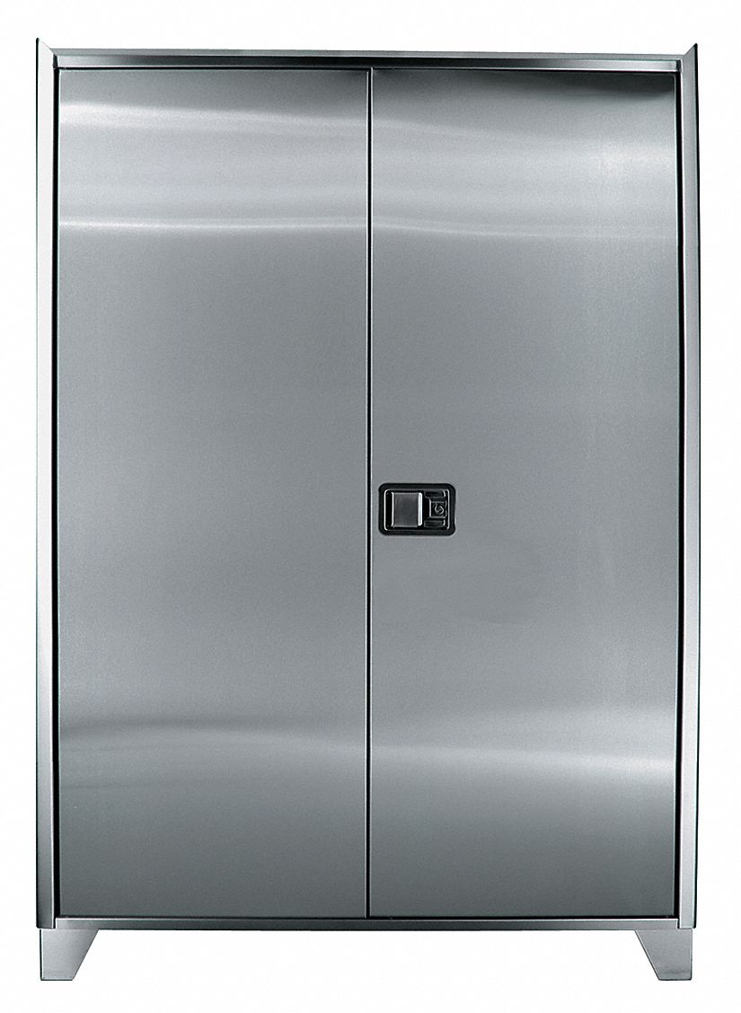 Shelving Cabinet 73 H 48 W Gray
