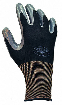 H5472 Coated Gloves Black/Gray XL PR