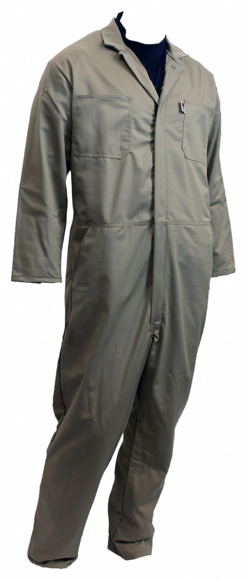 H5437 Flame-Resistant Coverall Khaki M