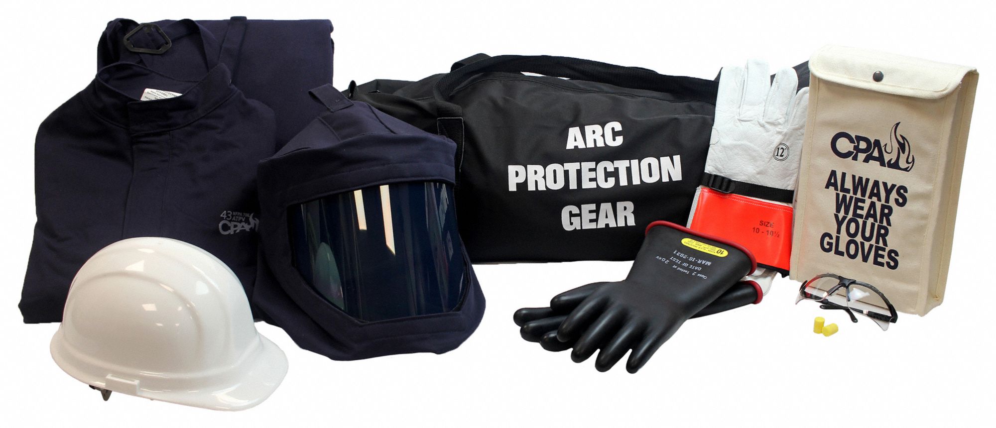 H5440 Arc Flash Jacket and Bib Kit Navy XL