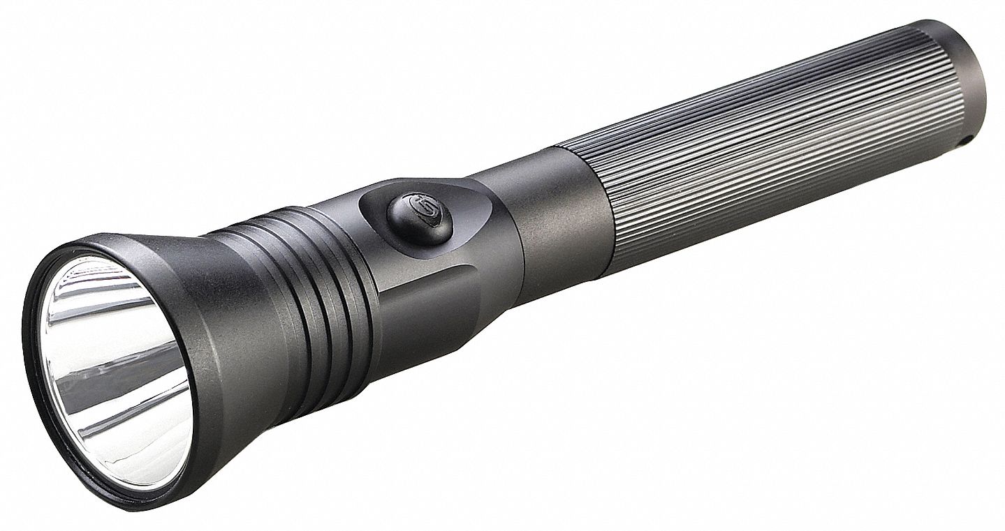 Handheld Flashlight Aluminum Black 800lm