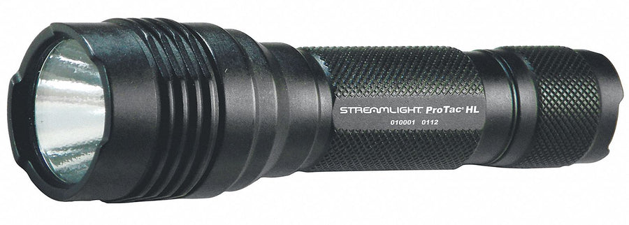Handheld Flashlight Aluminum Black 750lm