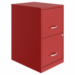 Vertical File Cabinet Lava Red