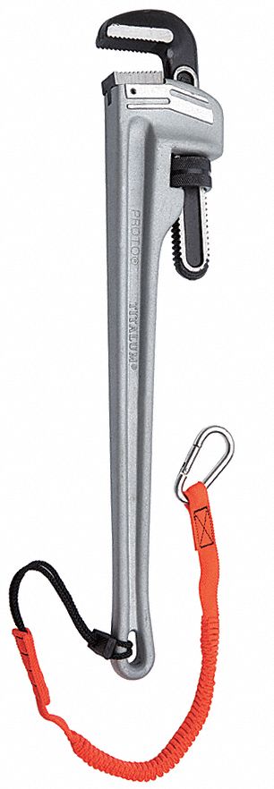 Pipe Wrench I-Beam Serrated 12