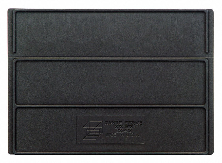 Divider 7 3/8 in Black 6 PK6