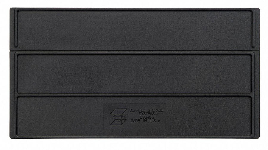 Divider 10 1/8 in Black 6 PK6