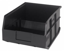 G7047 Shelf Bin Black Polypropylene 7 in