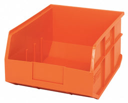 G7047 Shelf Bin Orange Polypropylene 7 in