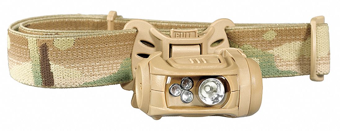 Headlamp Plastic Tan 300lm