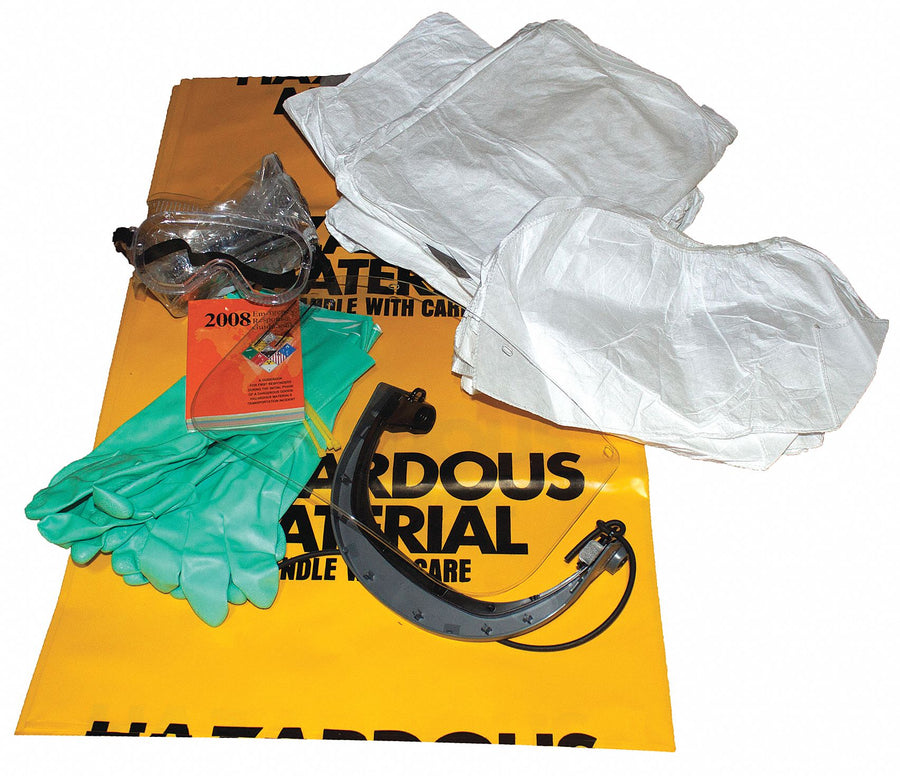 Biohazard Spill Kit Zip Bag Clear