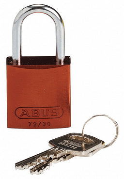 K7466 Lockout Padlock KD Brown 1-7/16 H