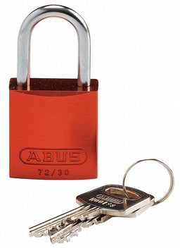 K7466 Lockout Padlock KD Orange 1-7/16 H