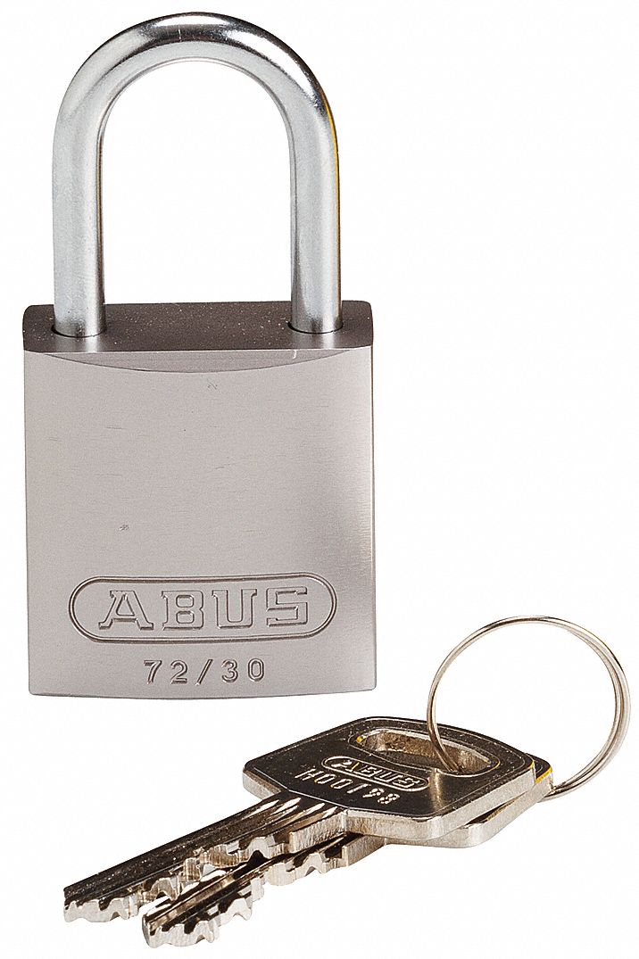 K7466 Lockout Padlock KD Silver 1-7/16 H