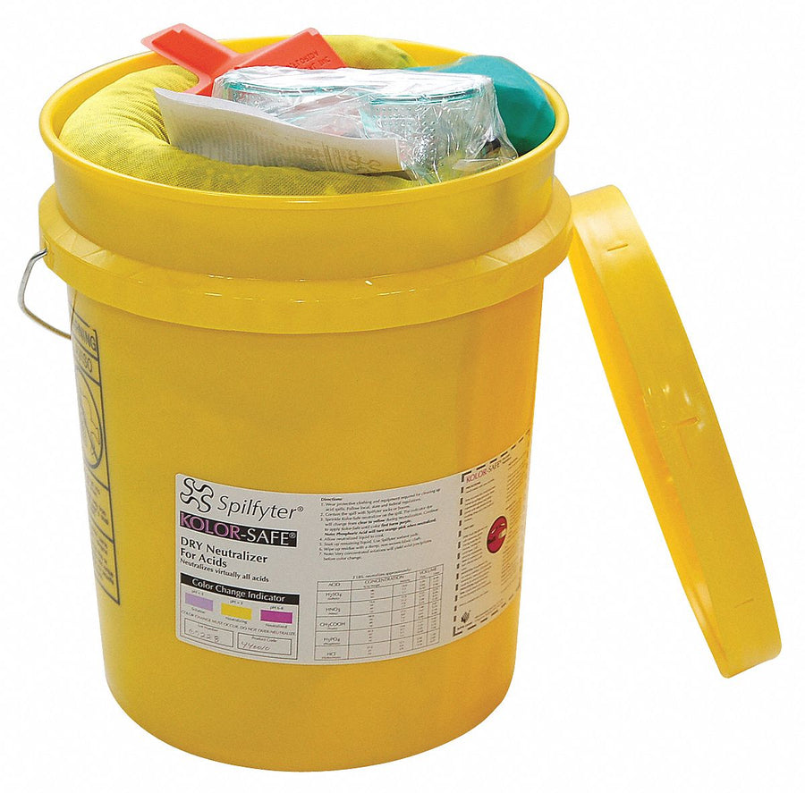 Dry Acid Neutralizer Spill Kit Bucket