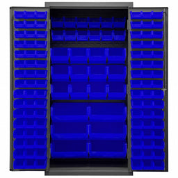 K4899 Bin Cabinet 72 x36 x24 Gray 126BlueBns