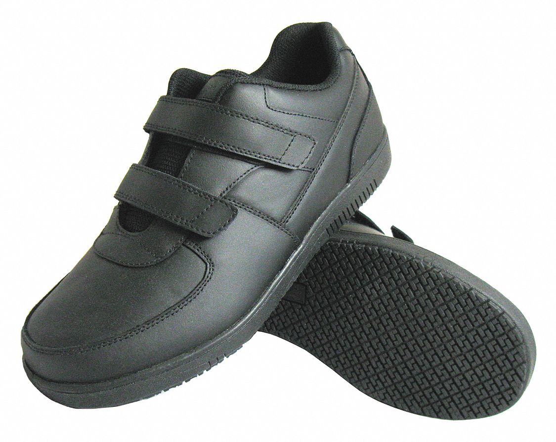 Shoes Men Hook-and-Loop Black 2030-9W PR