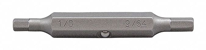 Replacement Bit Hex Pin 1/8 9/64
