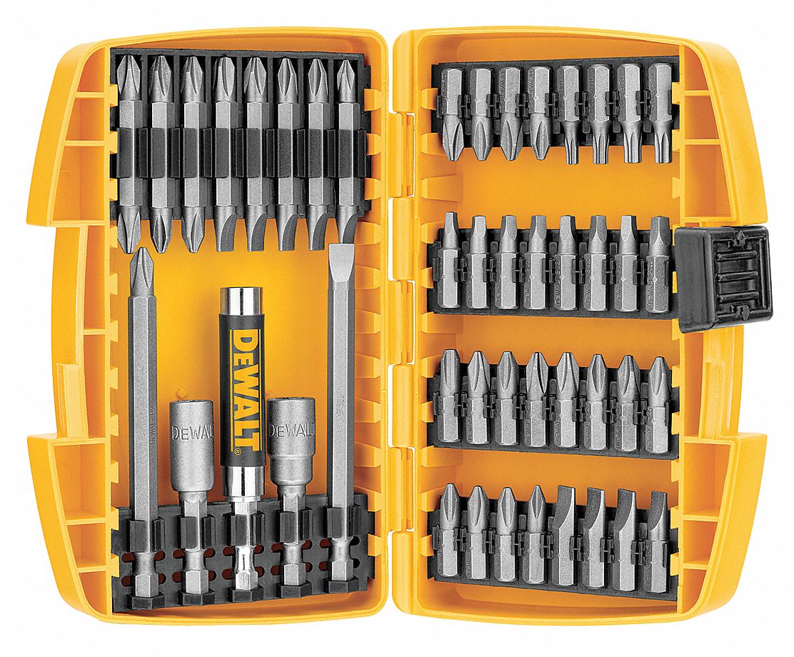 DriverBitSet 45pcs Steel Shank 1/4