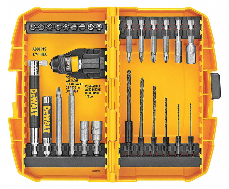 DriverBitSet 28pcs Steel Shank 1/4