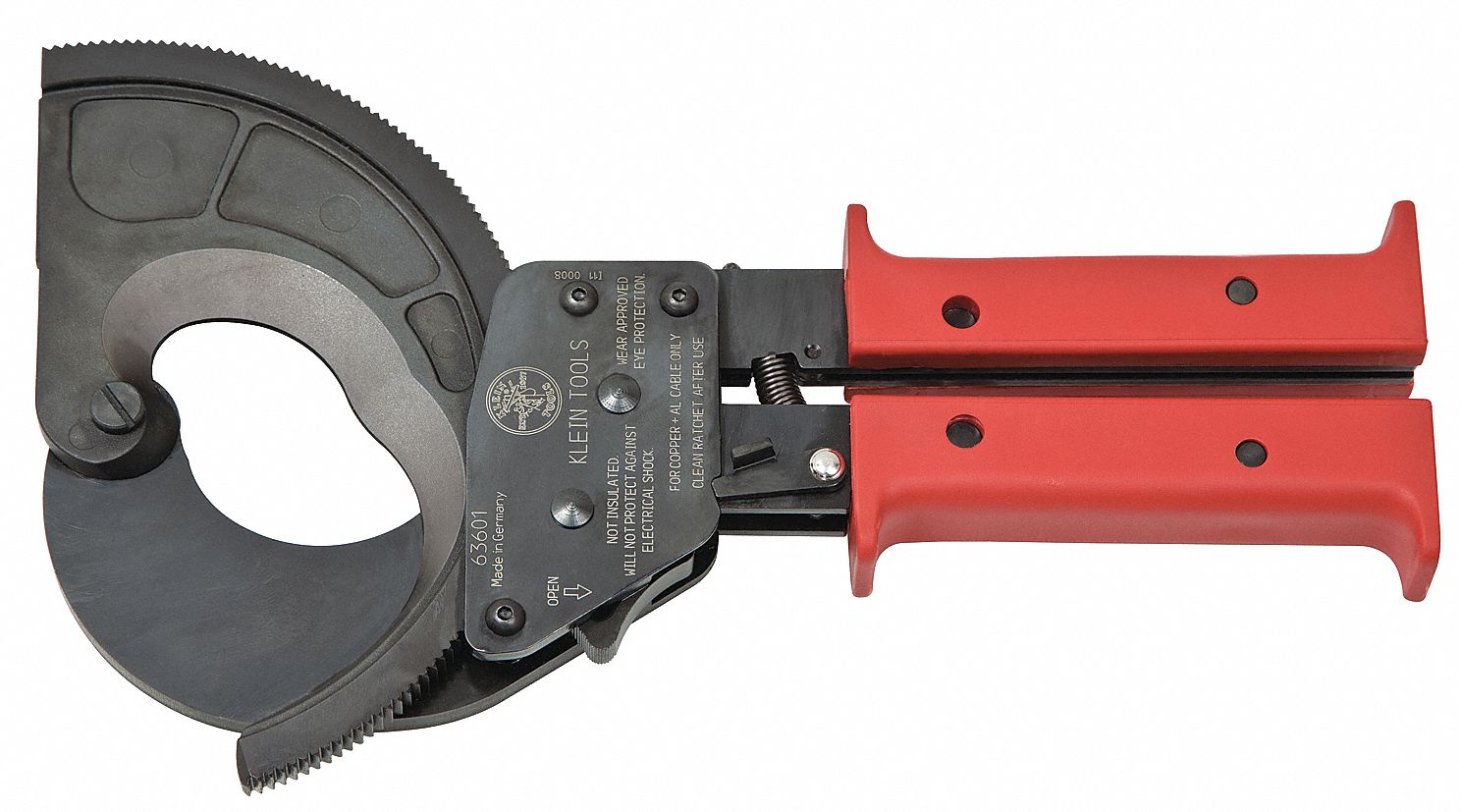 Ratchet Cable Cutter Center Cut 10-1/4In