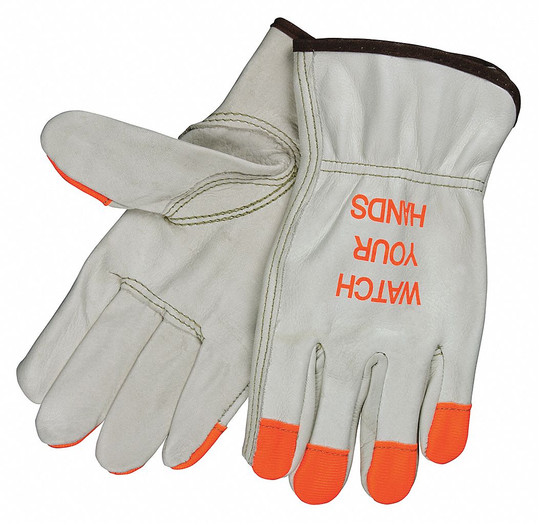 Leather Gloves Beige XS PR