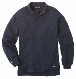 FR Regular Sleeve Shirt Navy 2LR Button