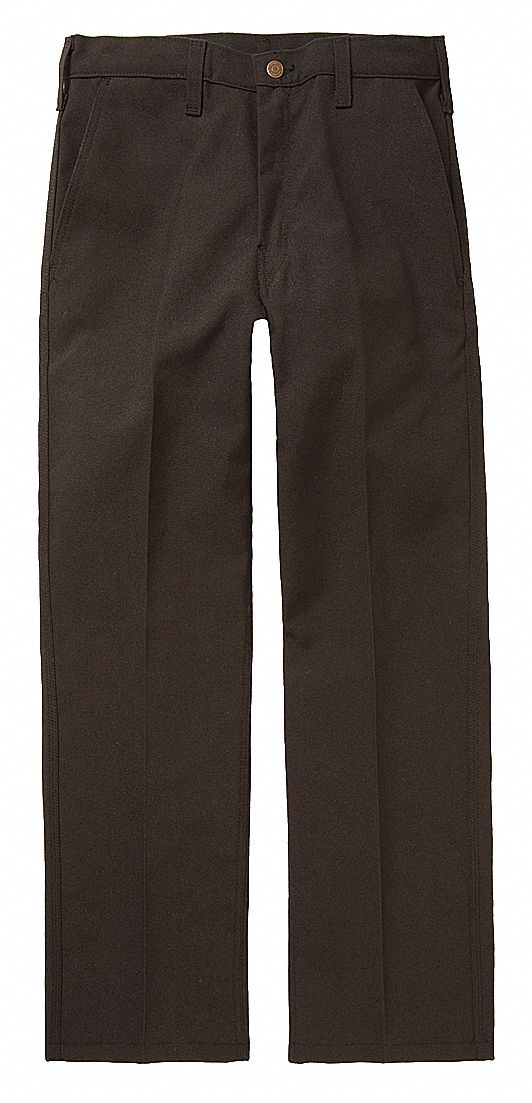 Pants 40 in Black Zipper and Button