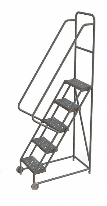 Tilt and Roll Ladder 5 Step Perforated