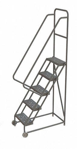 Tilt and Roll Ladder 5 Step Perforated