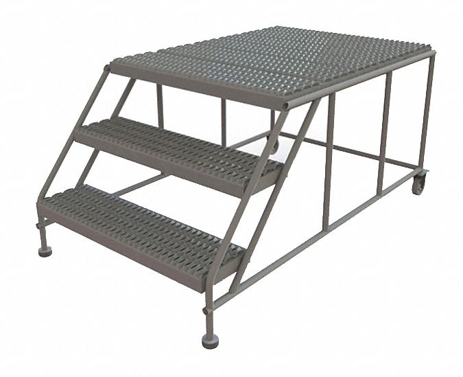 Mobile Work Platform 3 Step Steel 30