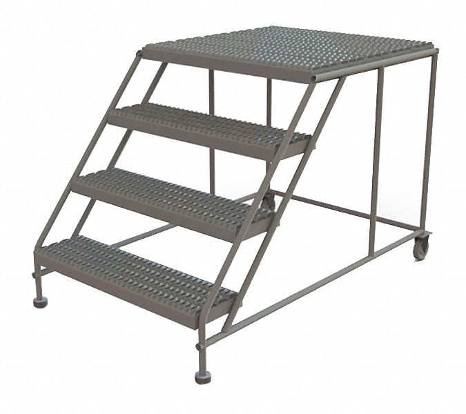 Mobile Work Platform 4 Step Steel 40
