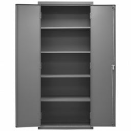Storage Cabinet 84 x36 x18 Gray 4Shlv
