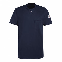 Interlock Tee Navy SS FR S