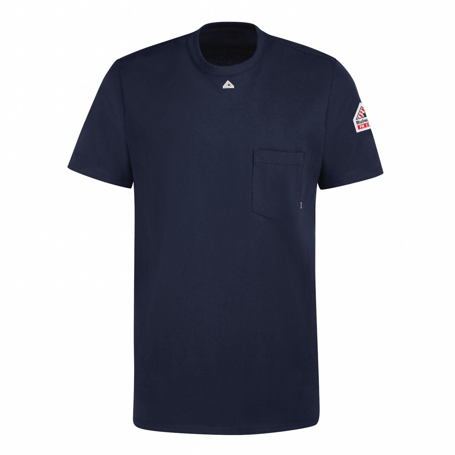 Interlock Tee Navy SS FR M