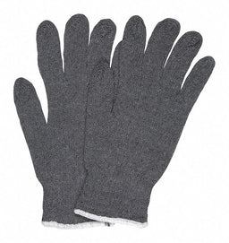 Knit Gloves 8-1/4 S Natural PK12