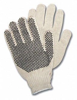 Knit Gloves 9-3/4 L Natural PK12