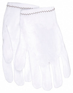 Knit Gloves L White PK12