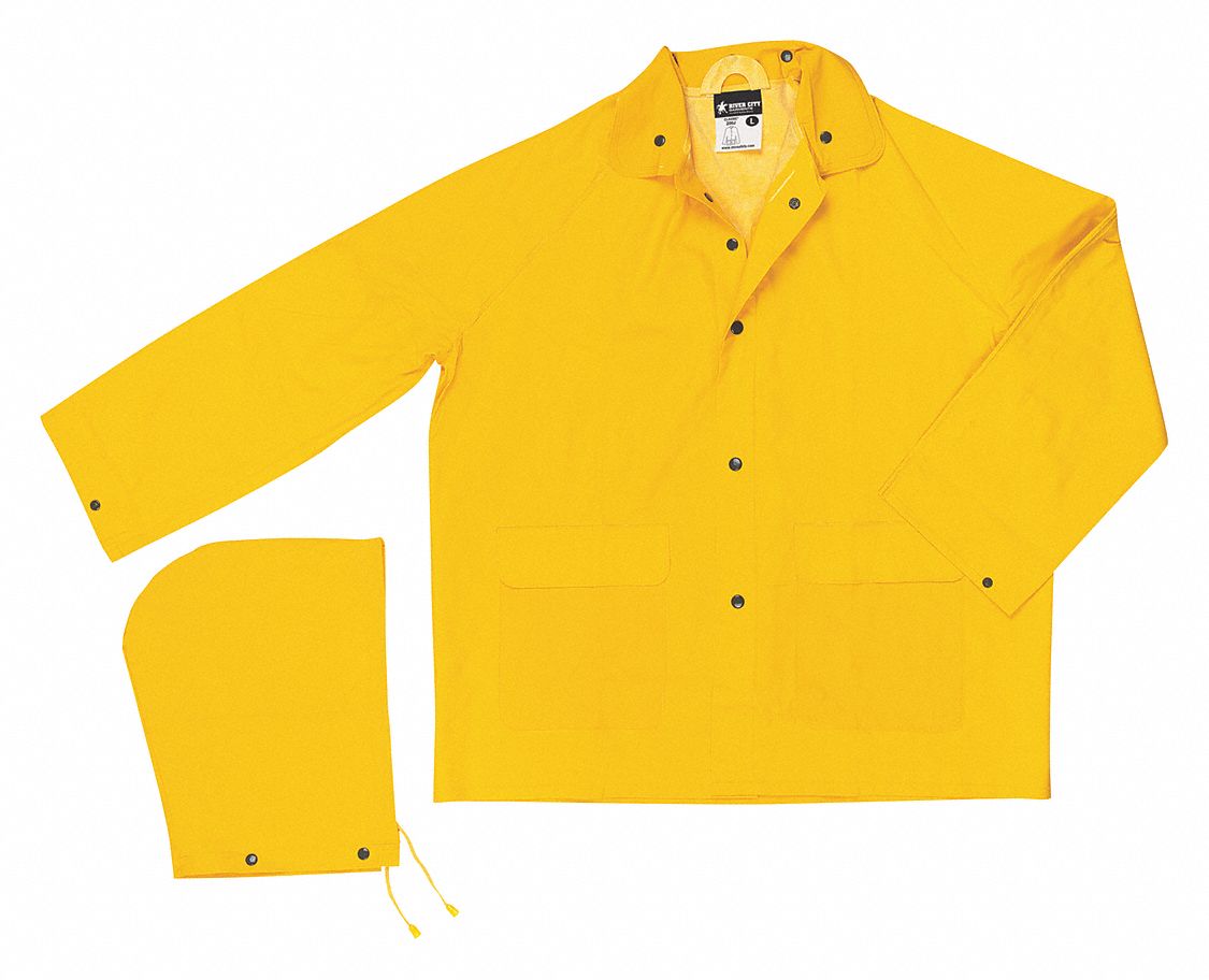 Classic 0.35mm PVCPoly Jacket Yellow 2XL