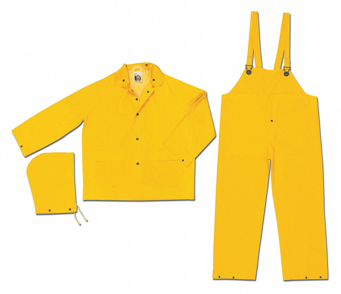 Industry Grade Pvc Poly Suit 3 Pc Ye 3XL