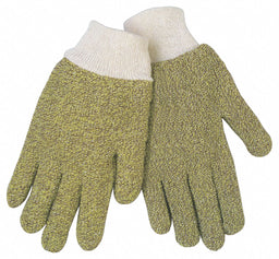 Heat-Resistant Gloves S Yellow PK12