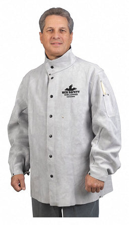 Leather Welding Jacket 30 Length Large