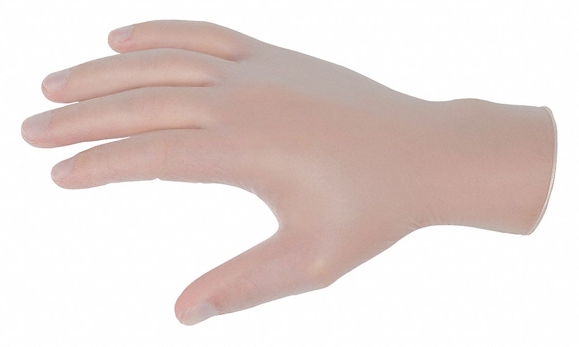 J2486 Disposable Gloves Vinyl L PK1000