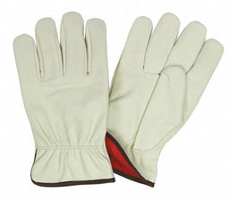 Leather Gloves Beige XL PK12