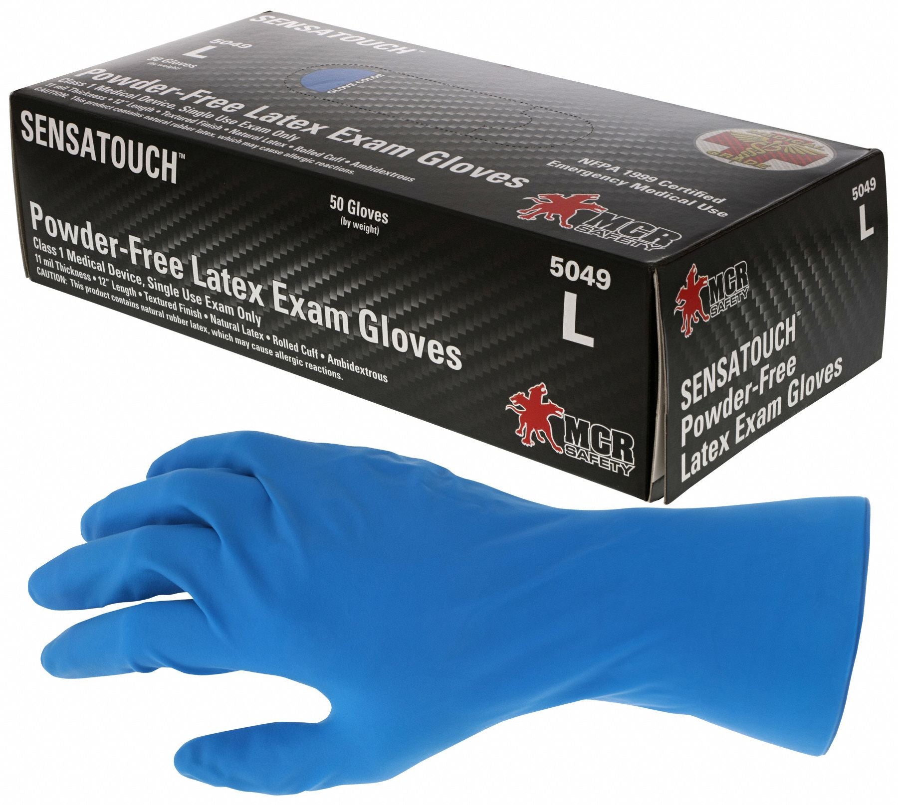 Disposable Gloves Rubber Latex XL PK50