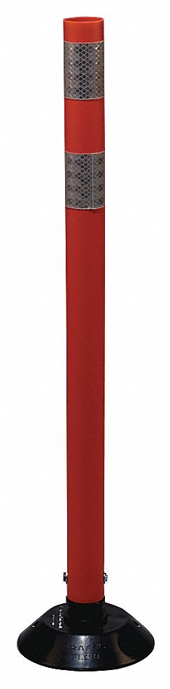 G6577 Delineator Post Orange HDPE 36 In