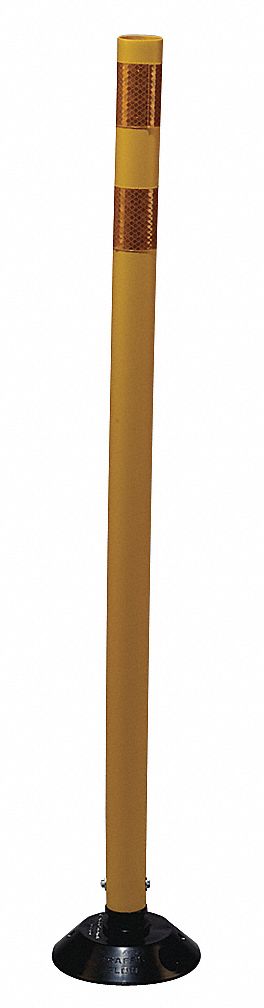 G6578 Delineator Post Yellow HDPE 48 In