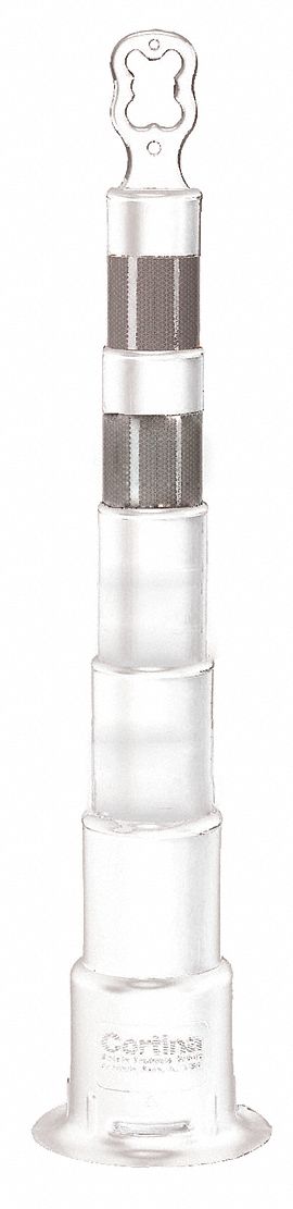 G6579 Trim Line Channelizer White 45 In