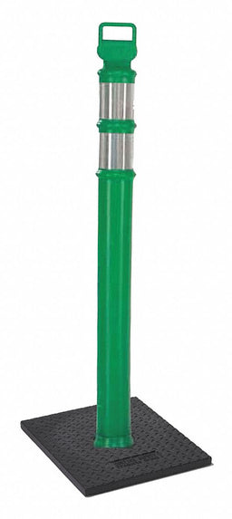 G9281 Delineator Post Green HDPE 45 In