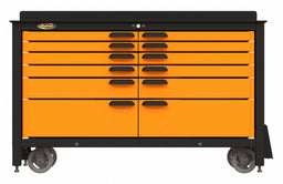 Rolling Tool Cabinet Blk Ind Prem Duty